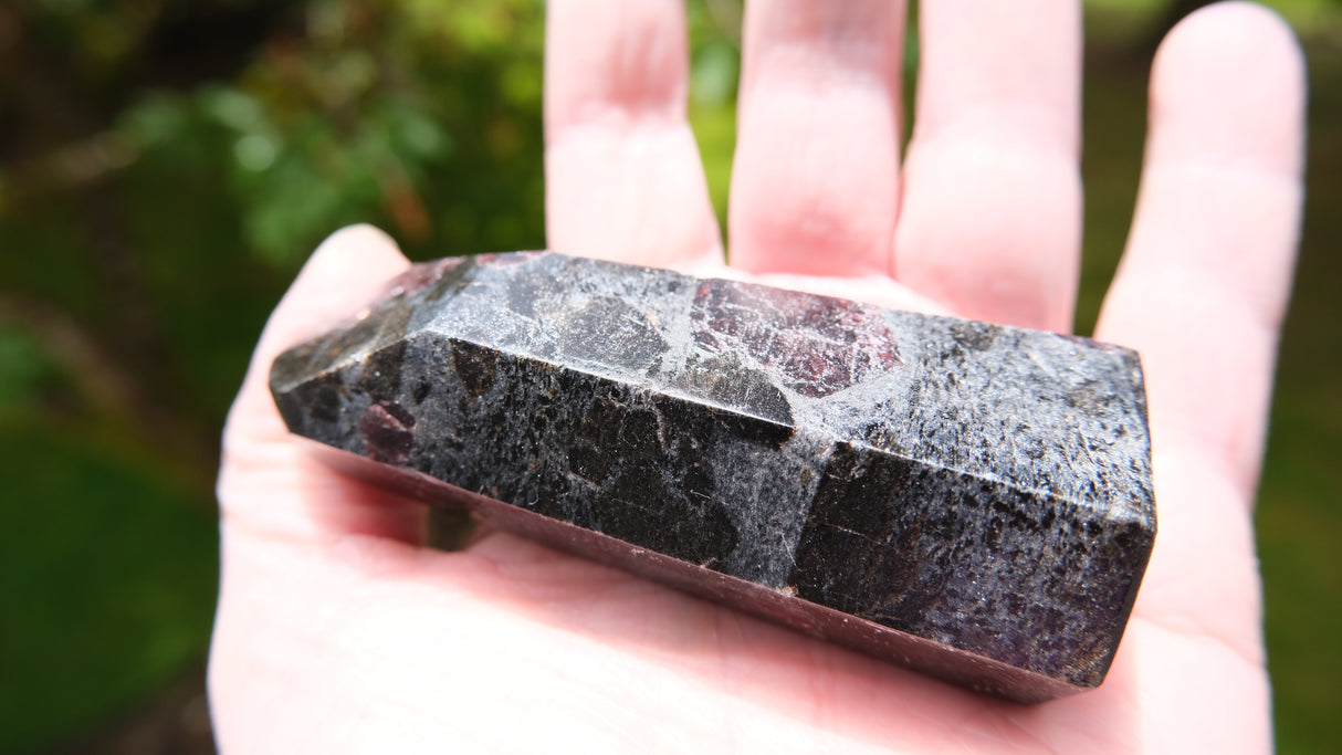 Rare Natural Staurolite and Garnet on Shist Tower | Ethically Sourced