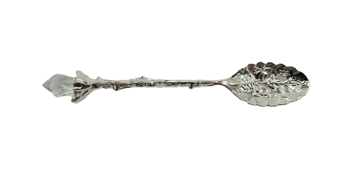 Witch Metal Crystal Spoons – Ritual Elegance, Intention & Alchemy