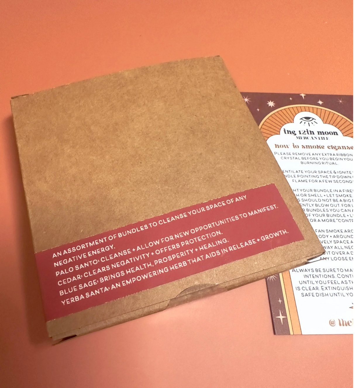 Cleanse and Manifest Mini Smudge Kit 4 pack | Palo Santo, Cedar, Blue Sage, Yerba Santa
