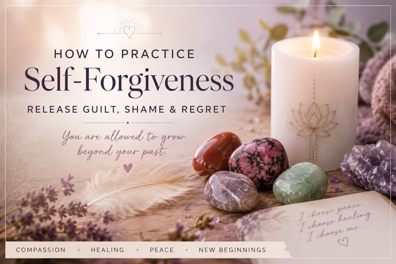 How to Practice Self-Forgiveness | Release Guilt & Regret