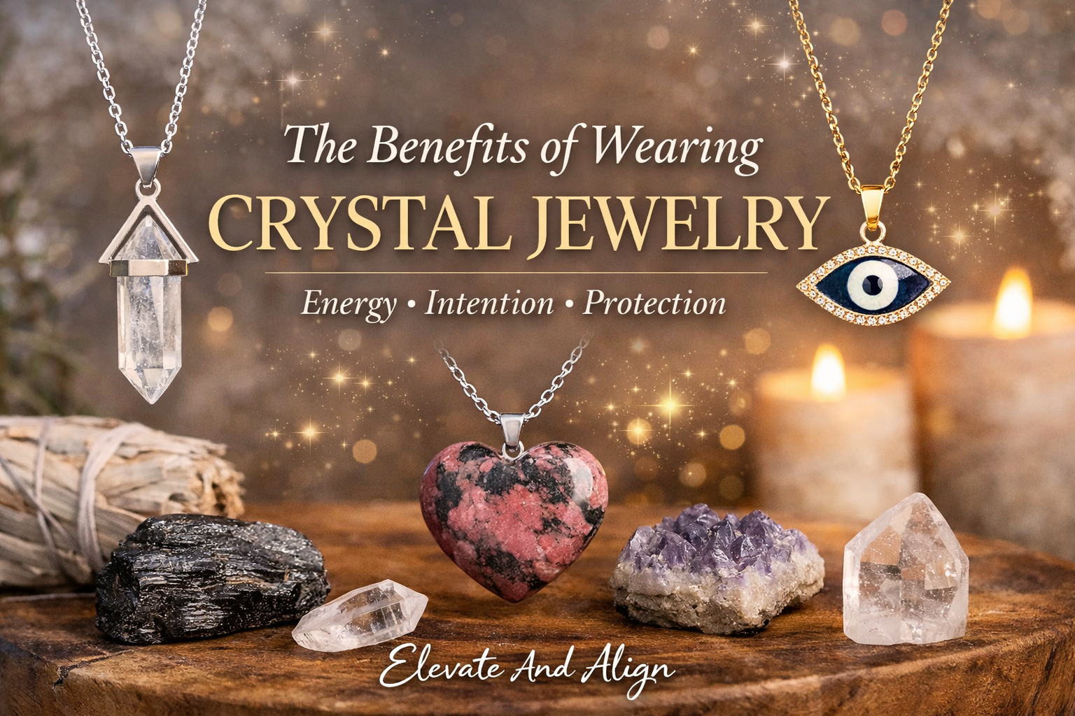 Benefits of Wearing Crystal Jewelry: Energy, Intention & Style