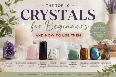 Top 10 Crystals for Beginners and How to Use Them