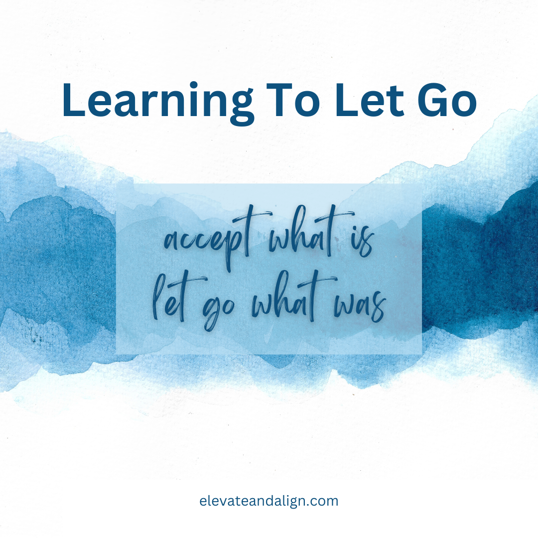 Learning to Let Go