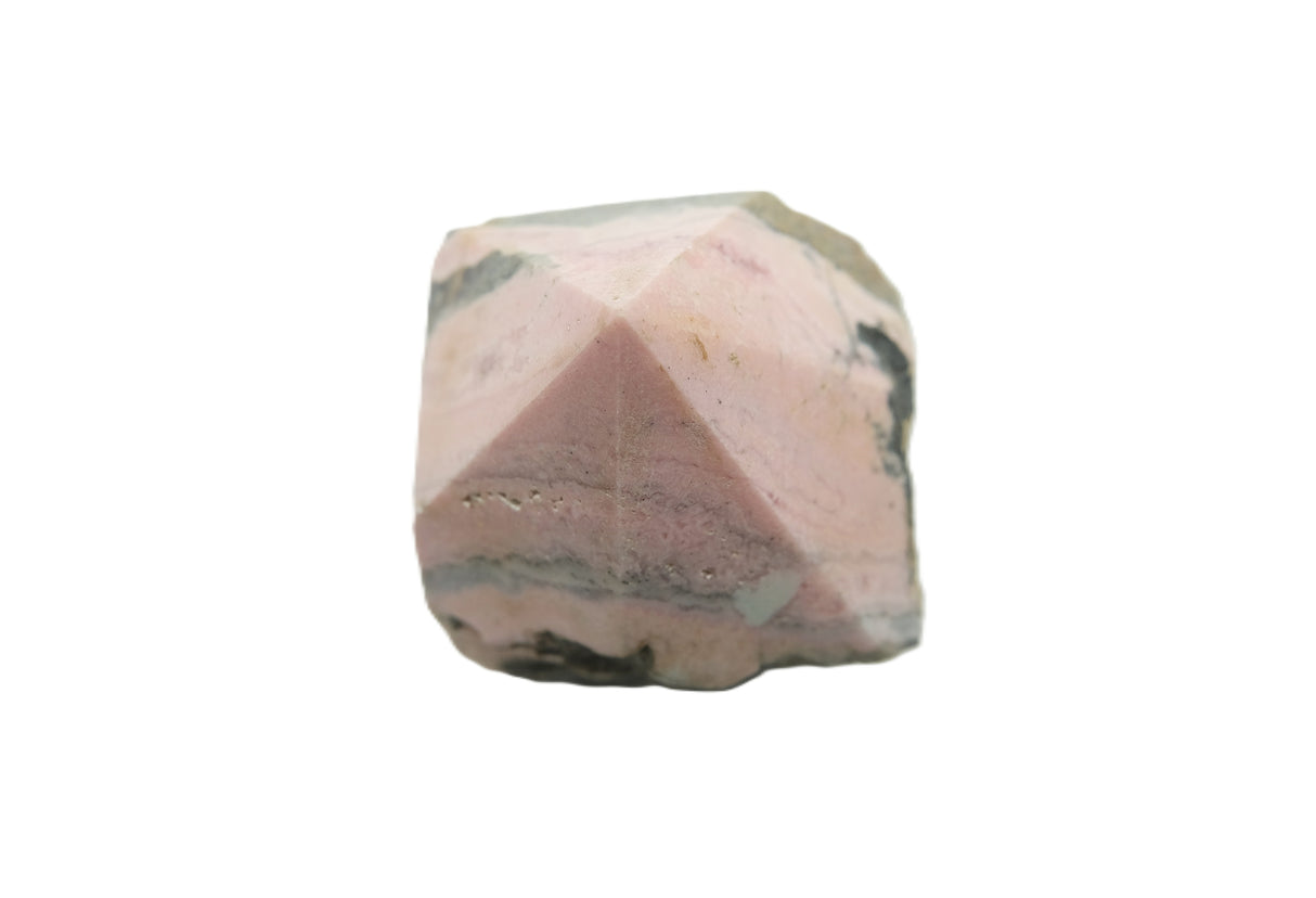 Rhodochrosite Polished Point with Flat Base