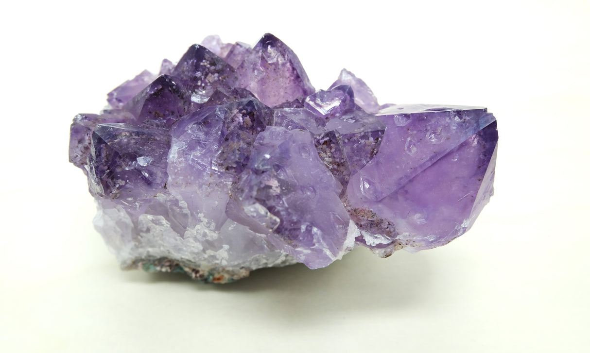 Amethyst Crystal Cluster 103 | Standing Flat Base | 20.3 Ounces | Reiki Charged