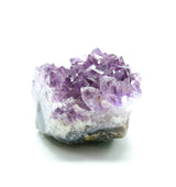 Amethyst Natural Crystal Cluster 107 | Standing Flat Base | 18 Ounces | Reiki Charged