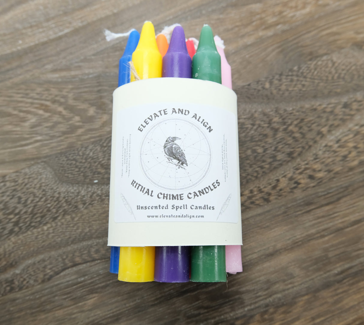 10 Pack 4 Inch Chime Candles | Variety Pack | Spell Candles | Ritual Candles | 10 Colors | Unscented