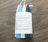 10 Pack 4 Inch Chime Candles | Variety Pack | Spell Candles | Ritual Candles | 10 Colors | Unscented