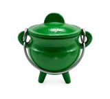 Mini Cast Iron Cauldron | Pentacle, Triple Moon, or Plain | Various Sizes