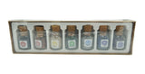 7 Chakra Crystal Chip Bottle Set