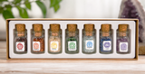 7 Chakra Crystal Chip Bottle Set