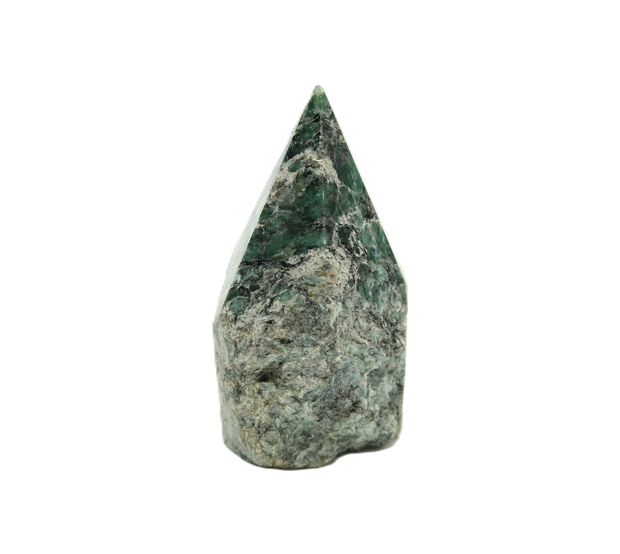 Actinolite With Dolomite Polished Point | Protection, Strength & Clarity