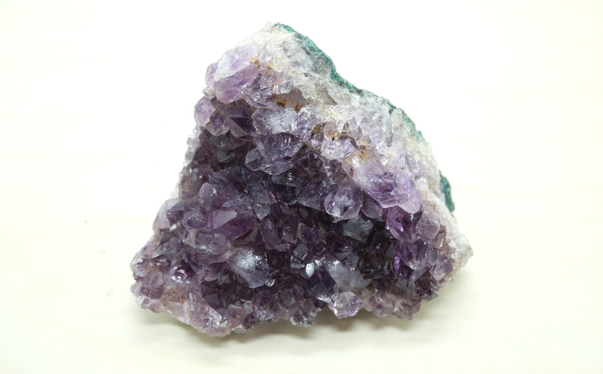 Amethyst Crystal Cluster 101 | Standing Flat Base | 15 Ounces | Reiki Charged