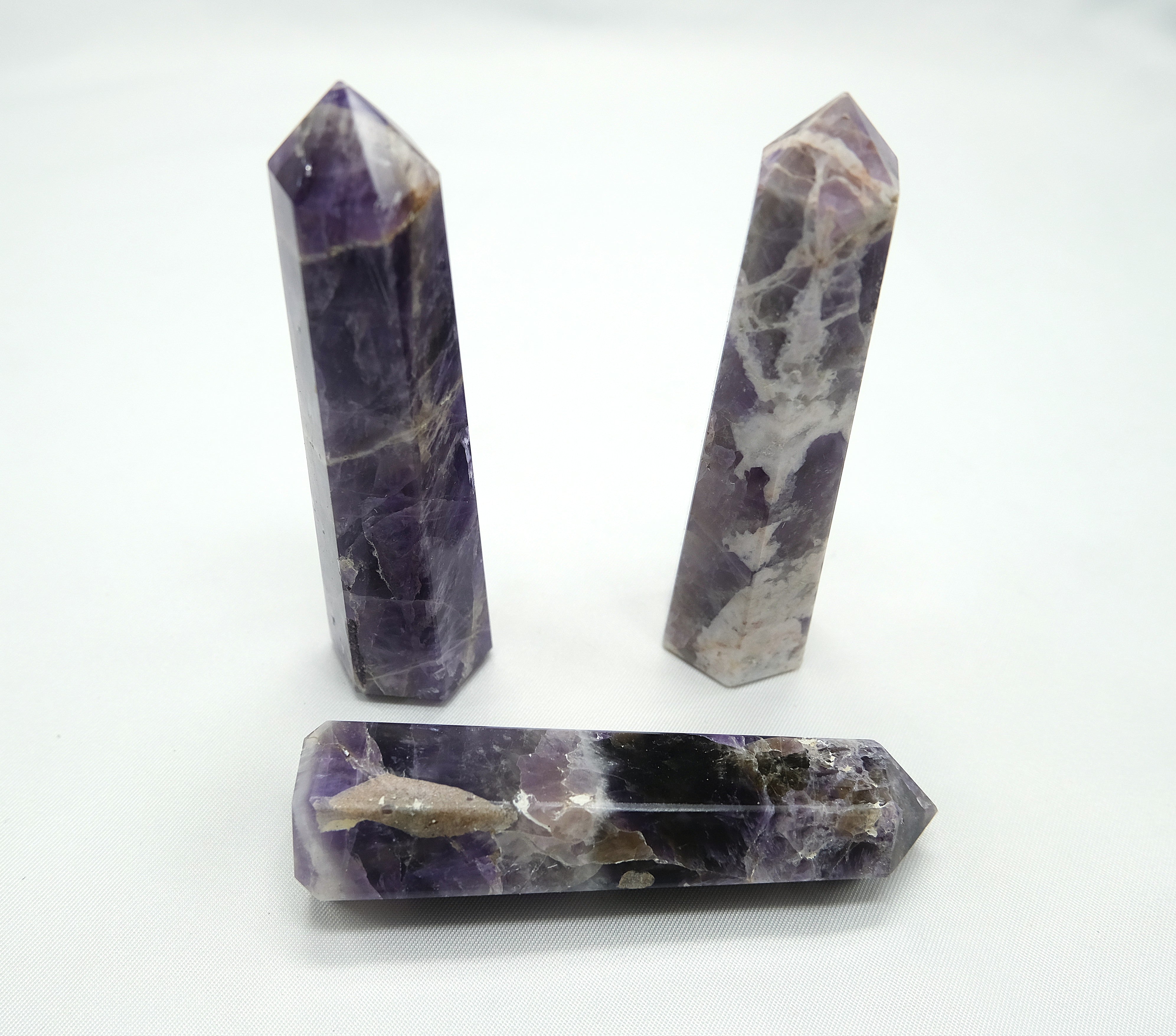 Amethyst Obelisk | Transformation • Spiritual Protection • Calming