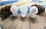Large Angel Aura Crystal Mushrooms | Choose from Howlite, Quartz, and Rose Quartz