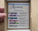Zodiac Crystal Gift Set | Box of 6 Gemstones That Correspond With Your Zodiac Sign