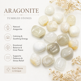 Aragonite Grey Tumbled Stones