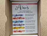 Zodiac Crystal Gift Set | Box of 6 Gemstones That Correspond With Your Zodiac Sign