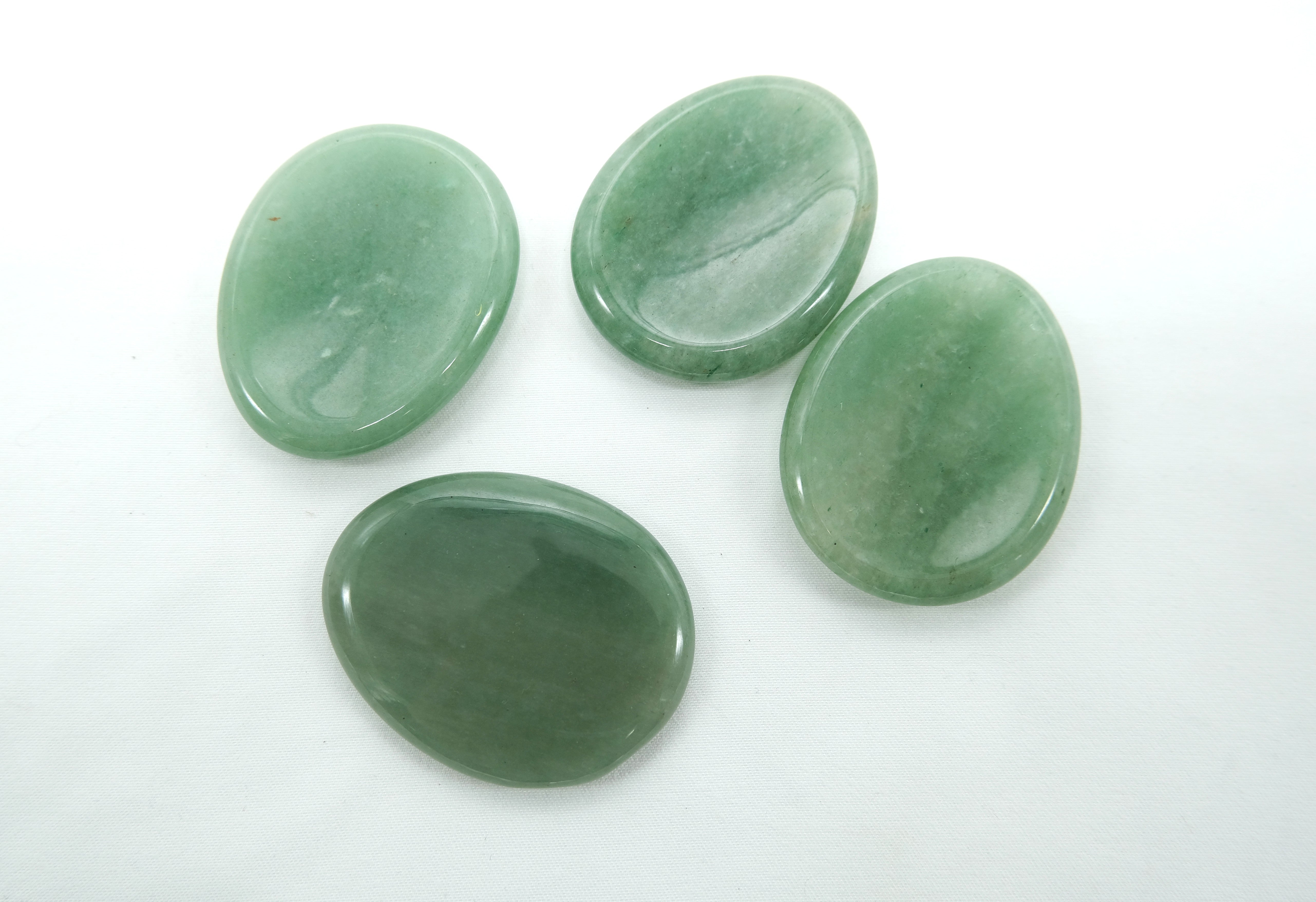 Various Teardrop Shaped Worry Stones