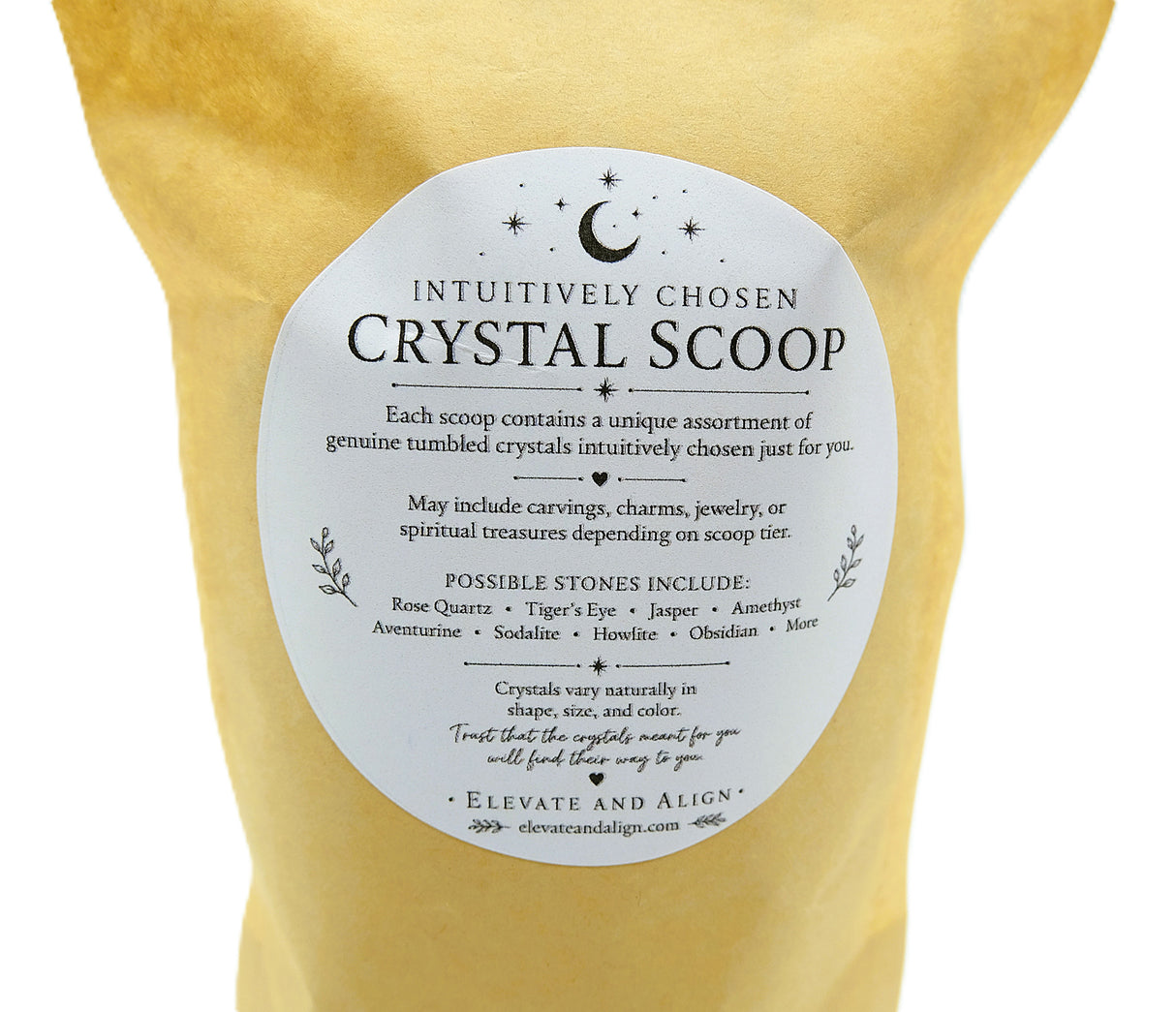 Intuitively Chosen Crystal Scoop | Genuine Crystals & Mystery Treasures