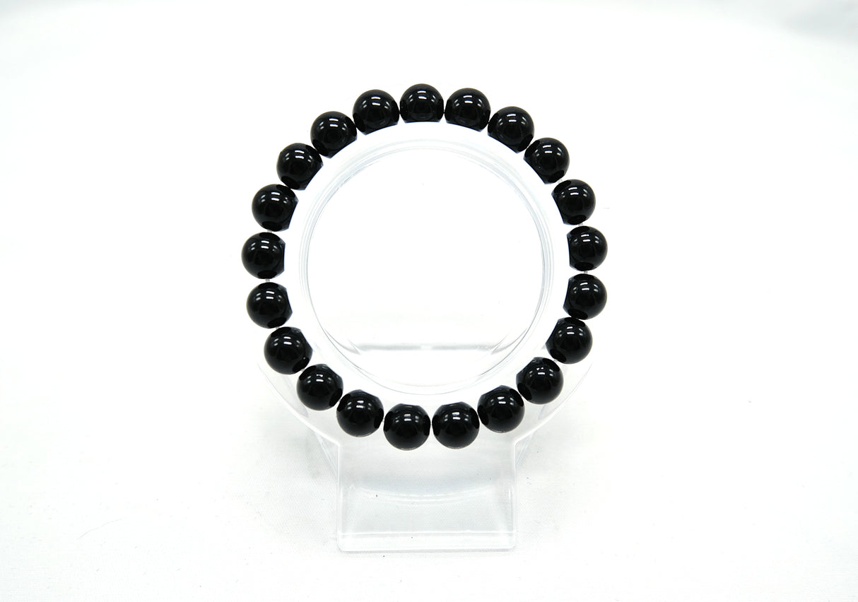 Black Obsidian 8mm Bracelet – Protection, Clarity & Energetic Shielding