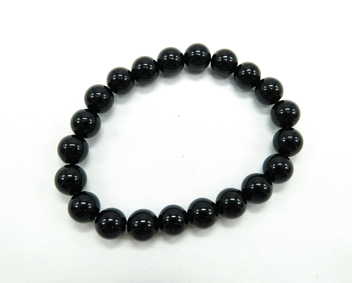 Black Obsidian 8mm Bracelet – Protection, Clarity & Energetic Shielding