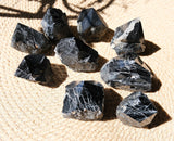 Black Tourmaline Polished Point – Grounding & Protection Crystal