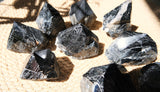 Black Tourmaline Polished Point – Grounding & Protection Crystal