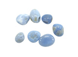 Blue Chalcedony Tumbled Stones