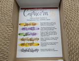 Zodiac Crystal Gift Set | Box of 6 Gemstones That Correspond With Your Zodiac Sign