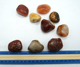 Carnelian Red Agate Tumbled Stones