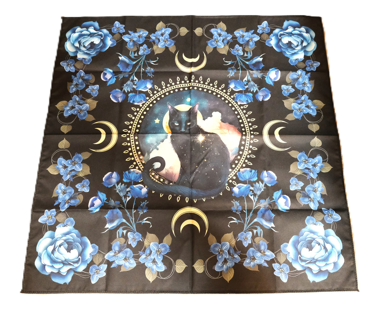 Cat Altar Cloth Tapestry | Tarot Cloth