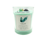 Crystal Intention Candle | Spiritual Crystal Candle for Relaxation, Self Love, Protection & Manifestation