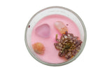 Crystal Intention Candle | Spiritual Crystal Candle for Relaxation, Self Love, Protection & Manifestation