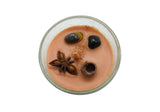 Crystal Intention Candle | Spiritual Crystal Candle for Relaxation, Self Love, Protection & Manifestation
