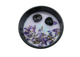 Crystal Intention Candle | Spiritual Crystal Candle for Relaxation, Self Love, Protection & Manifestation
