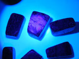 Tumbled Ruby Zoisite Cubed Stones