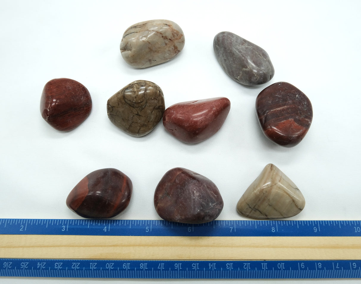 Dolomite Red Tumbled Stones