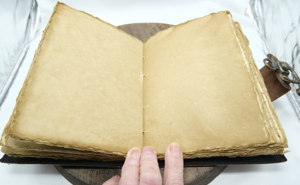 Dragons Den Leather Blank Pages Journal | Spell Book | Journaling | Diary