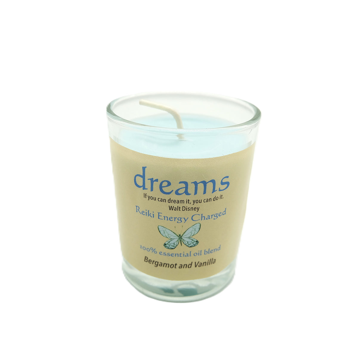 Herbal Reiki Energy Charged Essential Oil Scented Soy Candles - Different Styles Available