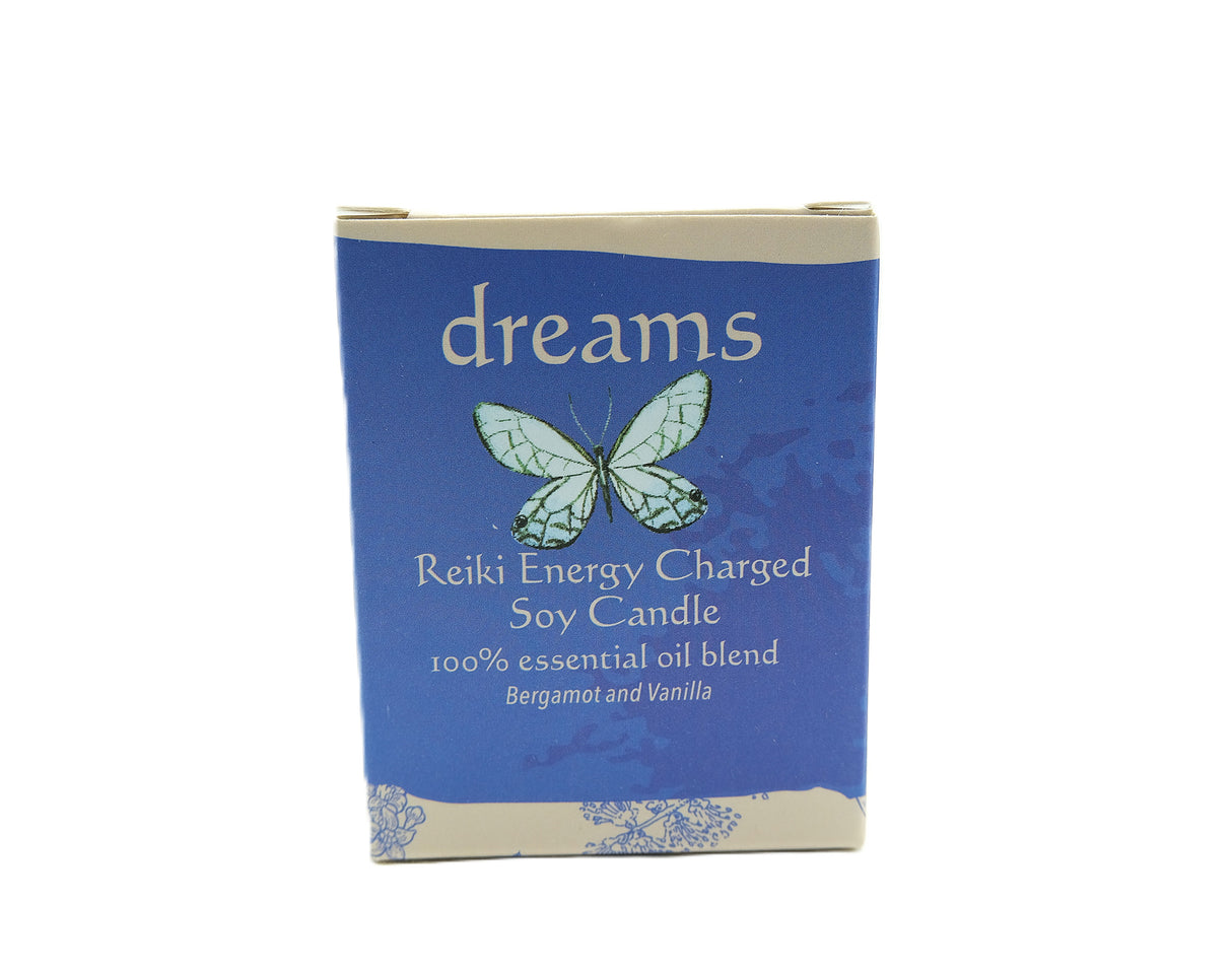 Herbal Reiki Energy Charged Essential Oil Scented Soy Candles - Different Styles Available
