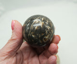 Feather Agate Sphere – 50 mm – Stone of Peace, Protection & Transformation