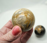 Feather Agate Sphere – 50 mm – Stone of Peace, Protection & Transformation