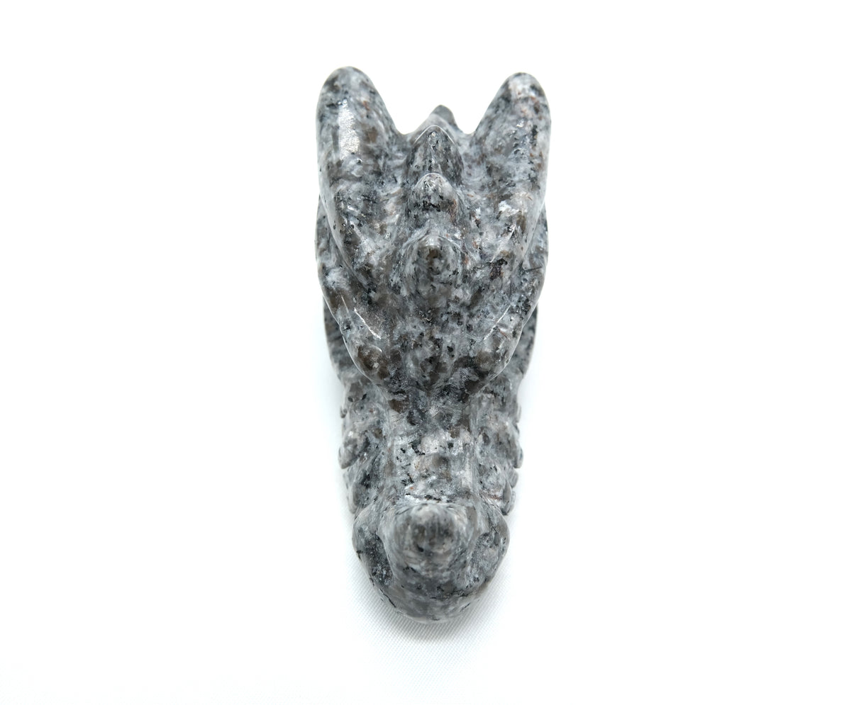 Flame Stone 3 inch Dragon Skull | UV Reactive | 3 Inch