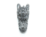 Flame Stone 3 inch Dragon Skull | UV Reactive | 3 Inch