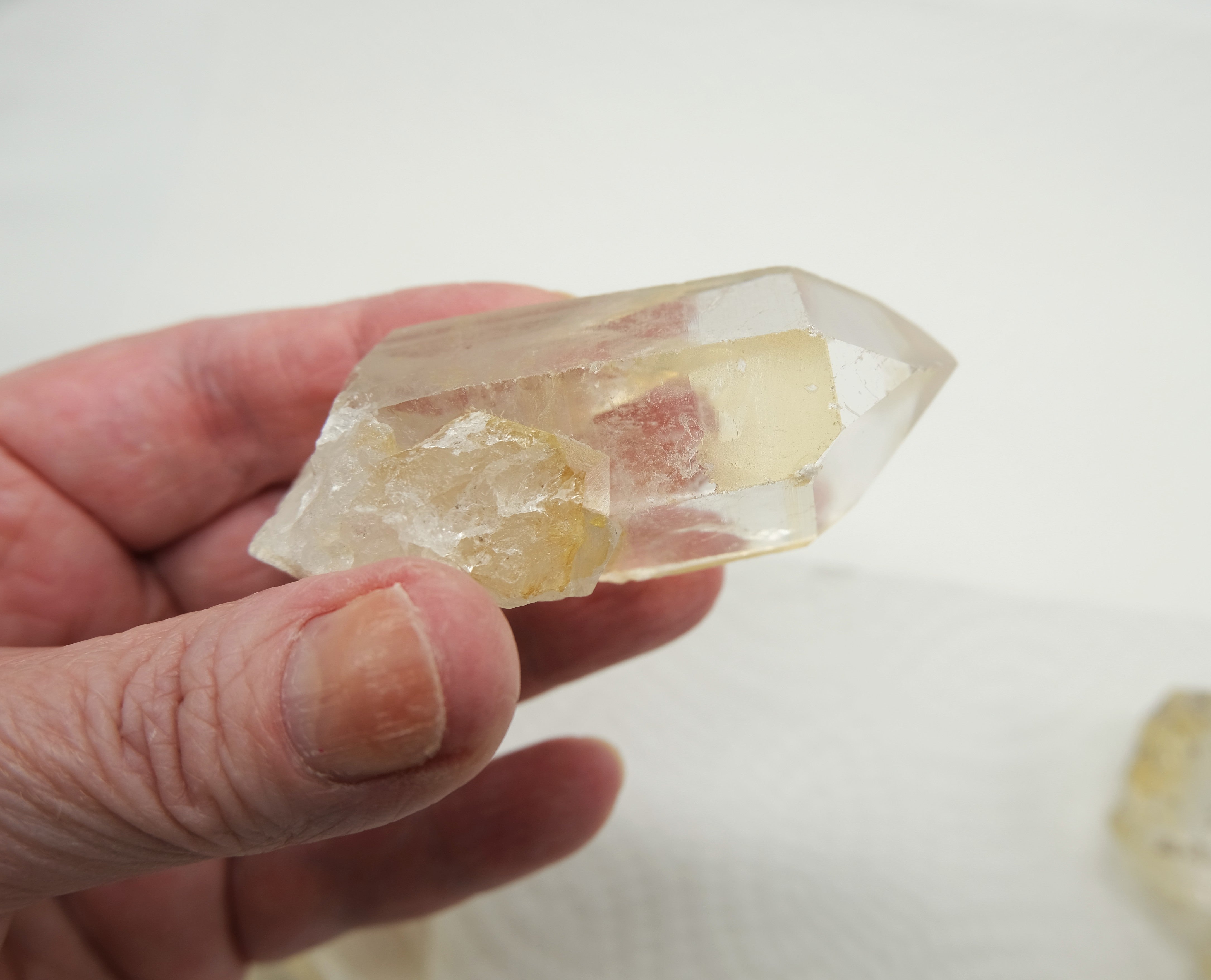 Golden Healer Quartz Rough Points