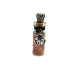 Crystal Chip Bottle Intention Pendant Necklaces - Many Varieties