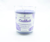 Gratitude Reiki Charged Intention Candle | Vegan | Soy Candles