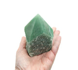 Green Aventurine Polished Point with Flat Base