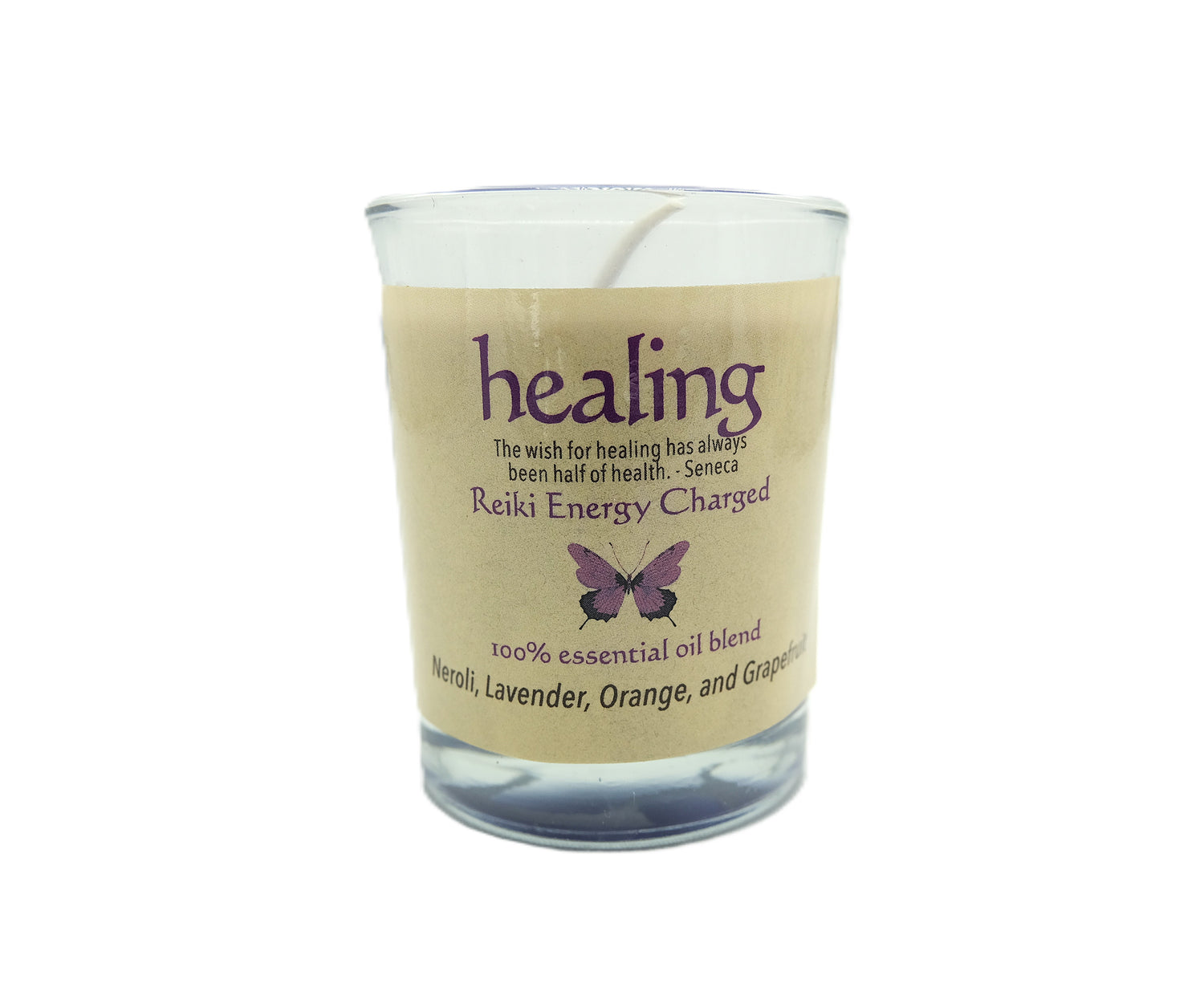 Herbal Reiki Energy Charged Essential Oil Scented Soy Candles - Different Styles Available